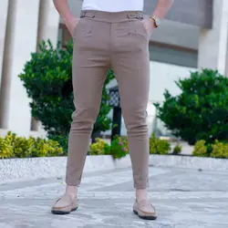 شلوار مردانه نسکافه ای_کد 4671