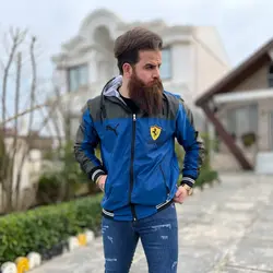 سوییشرت مردانه شمعی PUMA آبی