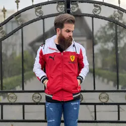 سوییشرت مردانه شمعی PUMA قرمز