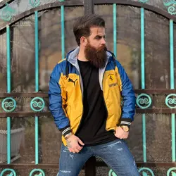 سوییشرت مردانه شمعی PUMA خردلی