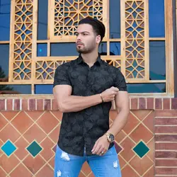 پیراهن مردانه طرح دار_کد 3462
