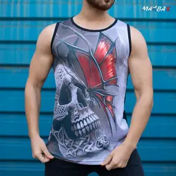 رکابی مردانه طرح اسکلت کد 5143