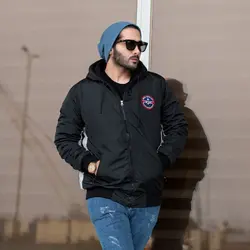کاپشن مردانه TOP GUN مشکی
