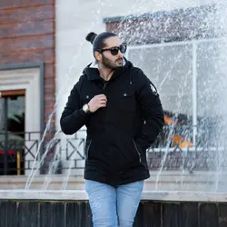 کاپشن مردانه LEVIS مشکی کد 10721