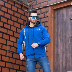 کاپشن مردانه UNDER ARMOUR آبی