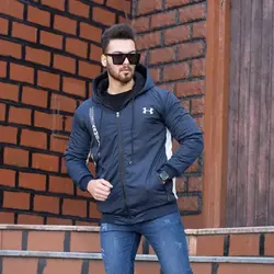 کاپشن مردانه UNDER ARMOUR سرمه ای
