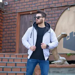 کاپشن مردانه UNDER ARMOUR سفید