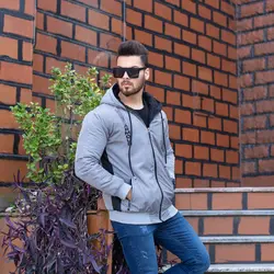 کاپشن مردانه UNDER ARMOUR طوسی