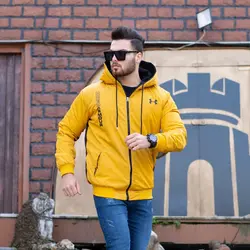 کاپشن مردانه UNDER ARMOUR انبه ای