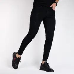 شلوار جین VANGUARD مشکی_کد 4844