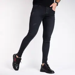 شلوار جین مردانه LACARINO ذغالی