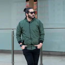 سوییشرت مردانه شمعی Massimo Dutti یشمی