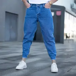 شلوار جین مام استایل ZARA آبی_کد 4658