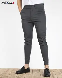 شلوار کتان پیله دار مردانه_نوک مدادی