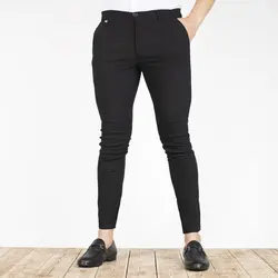 شلوار کتان مردانه مشکی گوچی