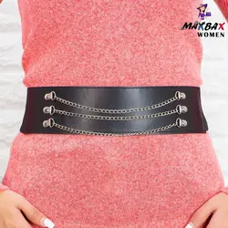 کمربند دخترانه رولباسی زنجیردار