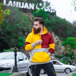 هودی مردانه رنگی_کد 4174