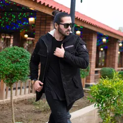 کاپشن مردانه PERSOMS_مشکی