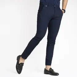 شلوار کتان مردانه گوچی سرمه ای