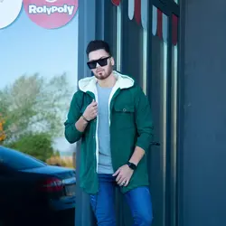 سوییشرت کبریتی مردانه یشمی _کد 4387