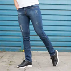 شلوار جین مردانه سرمه ای VLONA