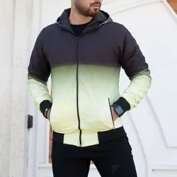 کاپشن شمعی مشکی کرم
