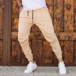 شلوار اسلش مردانه کرم _کد 3686