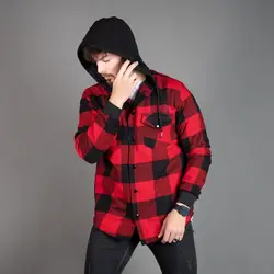 سوییشرت چهارخانه مشکی قرمز GUCCI_کد 4205
