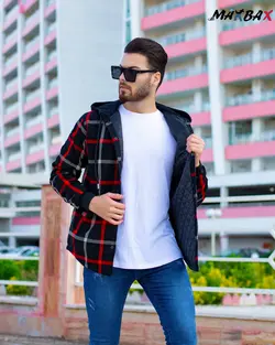 سوییشرت چهارخانه مشکی GUCCI_کد 4209