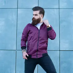 سوییشرت مردانه شمعی ماهاگونی Massimo Dutti