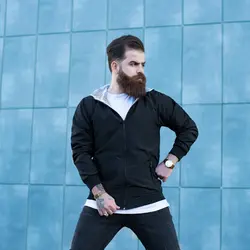 سوییشرت مردانه شمعی مشکی Massimo Dutti
