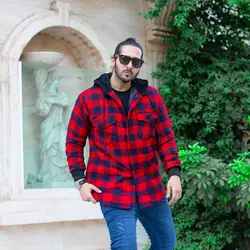 سوییشرت چهارخانه قرمز GUCCI_کد 4201