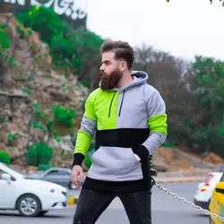 هودی مردانه رنگی_کد 4175