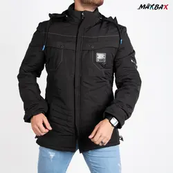 کاپشن مردانه مشکی FASHION_کد 4041