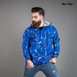 هودی شمعی آبرنگی آبی