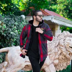 سوییشرت چهارخانه سرمه ای TIGER