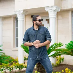 پیراهن سرمه ای لاگوست_کد 3816