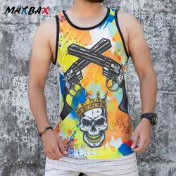 رکابی مردانه طرح اسکلت_کد 3675