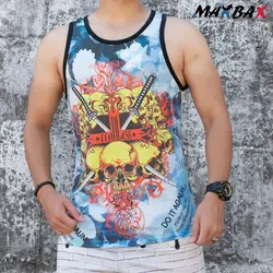 رکابی مردانه طرح اسکلت_کد 3678