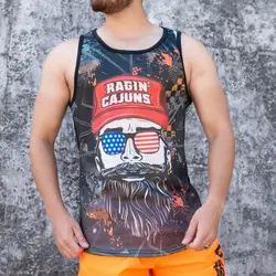 رکابی مردانه طرح چهره REGIN