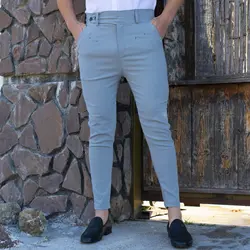 شلوار کتان مردانه کمر پهن فیلی_کد 2267