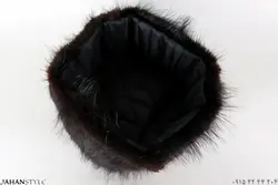 کلاه روسی خزدار پوست طبیعی سمور