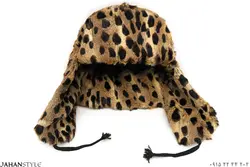 کلاه روسی خزدار پوست گربه وحشی