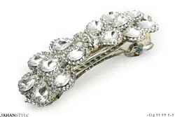 گیره پشت مو مجلسی پر نگین