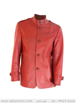 کاپشن چرم طبیعی مردانه