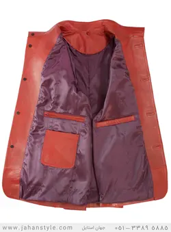 کاپشن چرم طبیعی مردانه