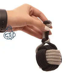 اسباب بازی دندانی سگ طرح توپ