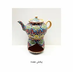 قوری وارمردار میناکاری بزرگ