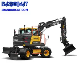 بیل مکانیکی چرخ لاستیکی ولوو Volvo EWR130E | ایران بابکت | نمایندگی مجاز فروش فوریوز