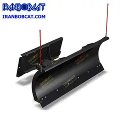 تیغه زاویه برف روب بابکت Bobcat، اورجینال آمریکا | فروش انواع جلوبند مینی لودر | ایران بابکت